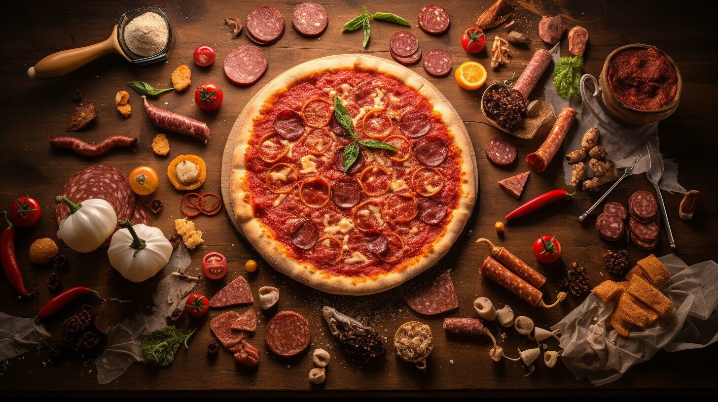 what sausage goes on pizza