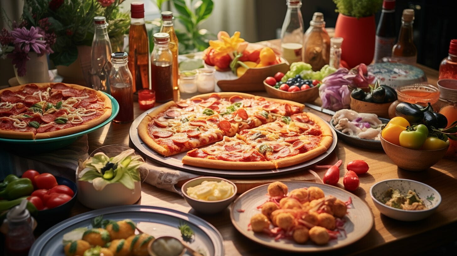 what to serve with pizza at a birthday party