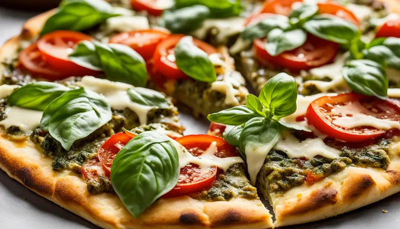 Homemade Pesto Pizza Variations