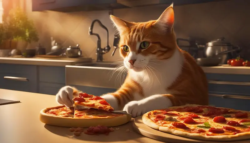 Can Cats Eat Pizza