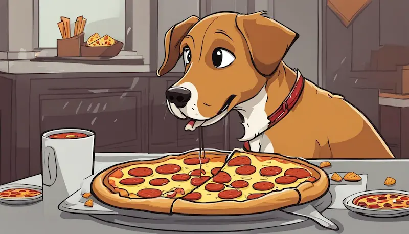 can dogs eat pizza