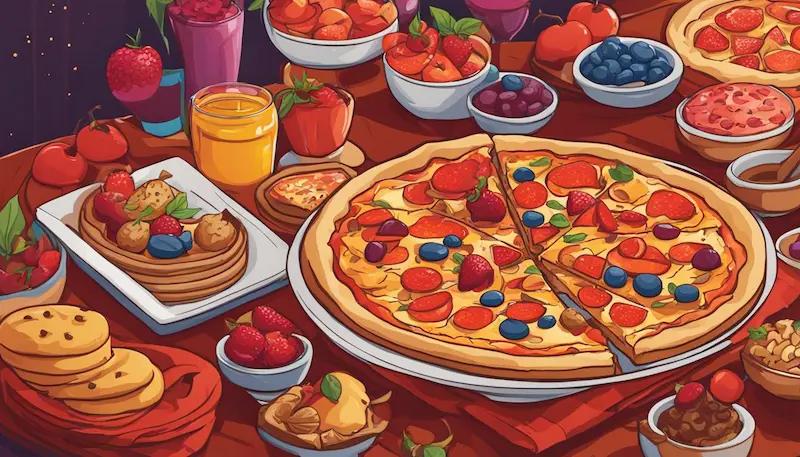 desserts for pizza