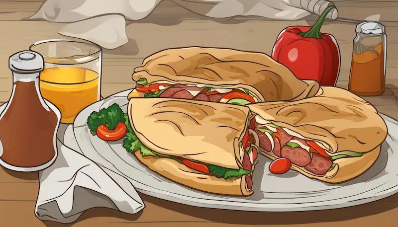 is a calzone a sandwich