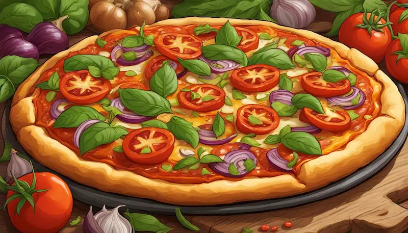 is vegan pizza healthy