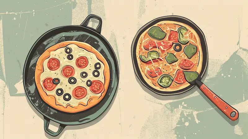 pizza stone vs pan