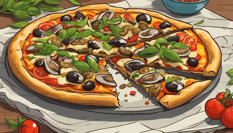 sardine pizza