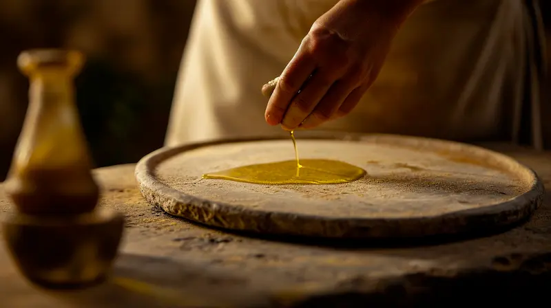 how to season a pizza stone