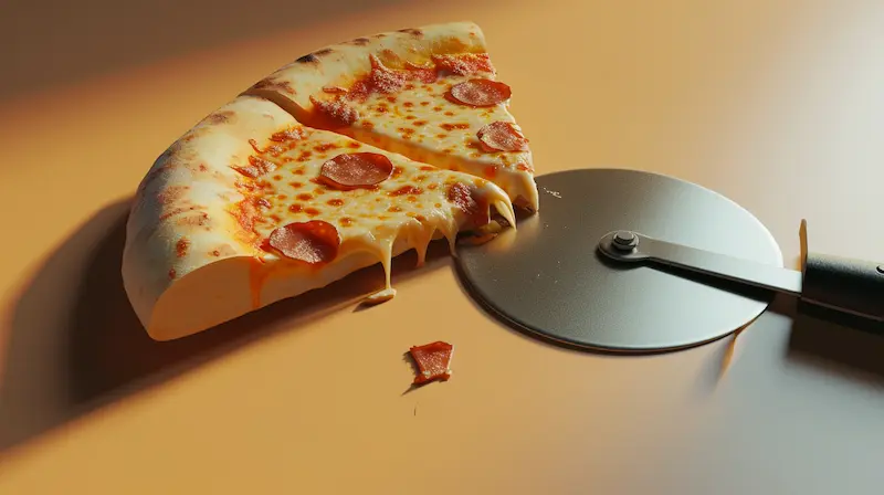 how to sharpen a pizza cutter